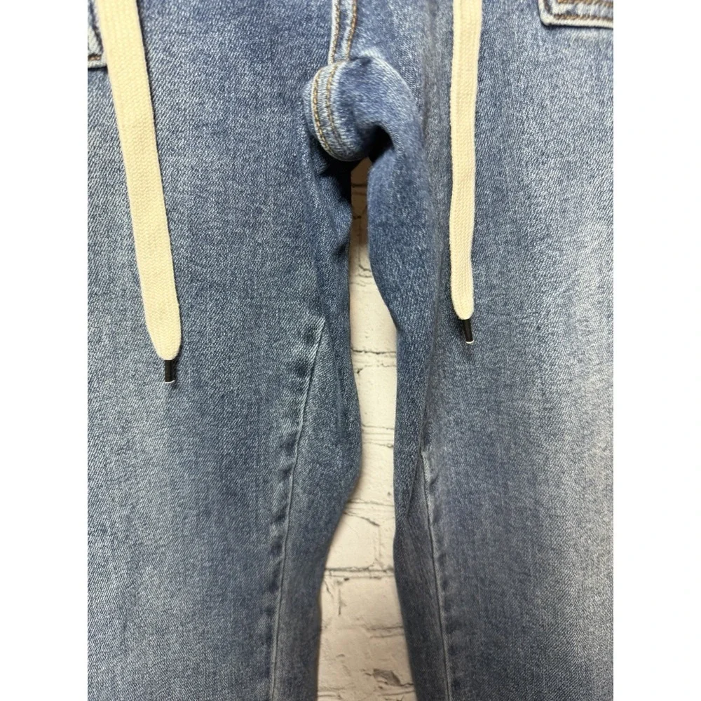 Judy Blue Jeans Womens 15/32 High Rise Drawstring Pocket Jogger Stretch - Picture 5 of 9